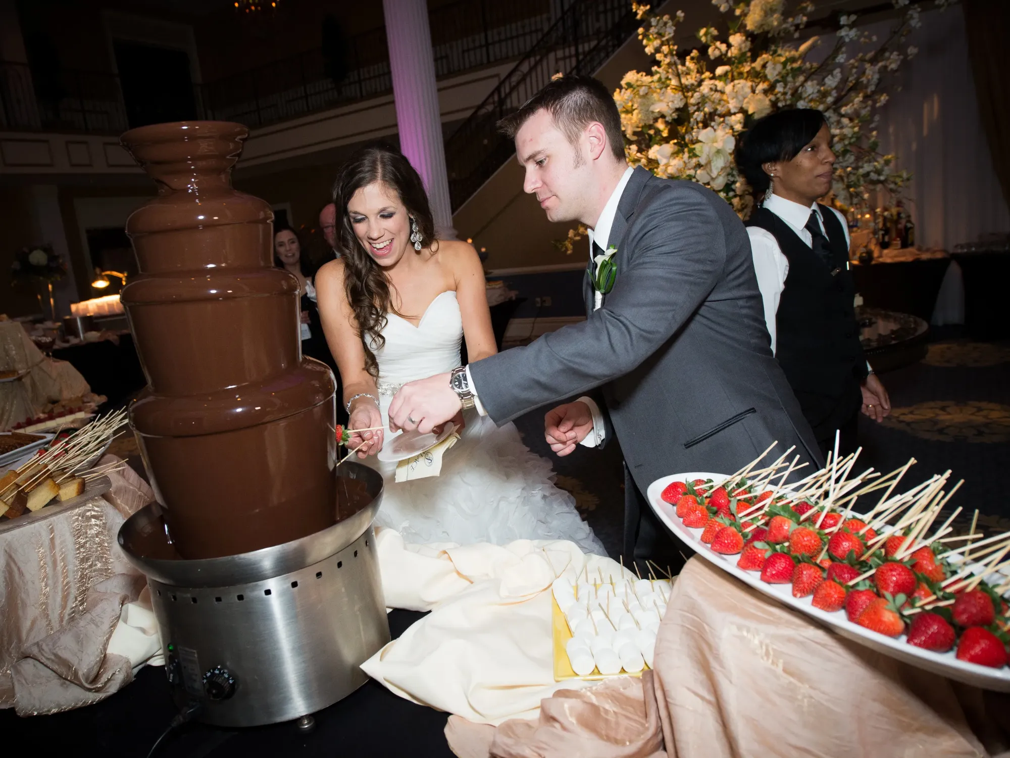 Chocolate Fountain Cart